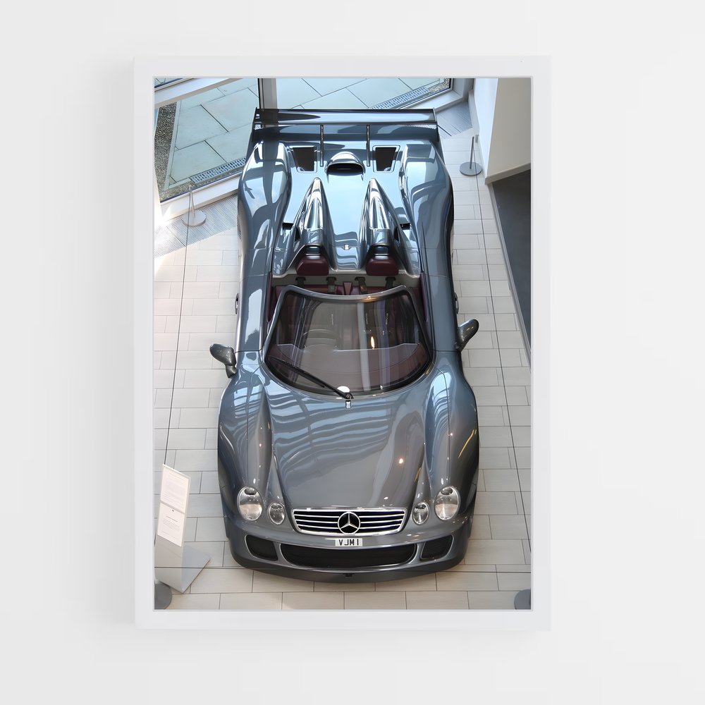 Poster Showroom Vibes – affiche Mercedes (vue 3)
